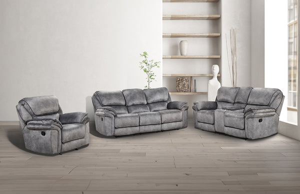 THEMIS- Sofa + Loveseat + Chair - NX6002GY-3PC