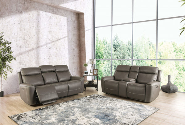 ARTEMIA - Power Sofa + Loveseat - CM9922GY-PM-2PC