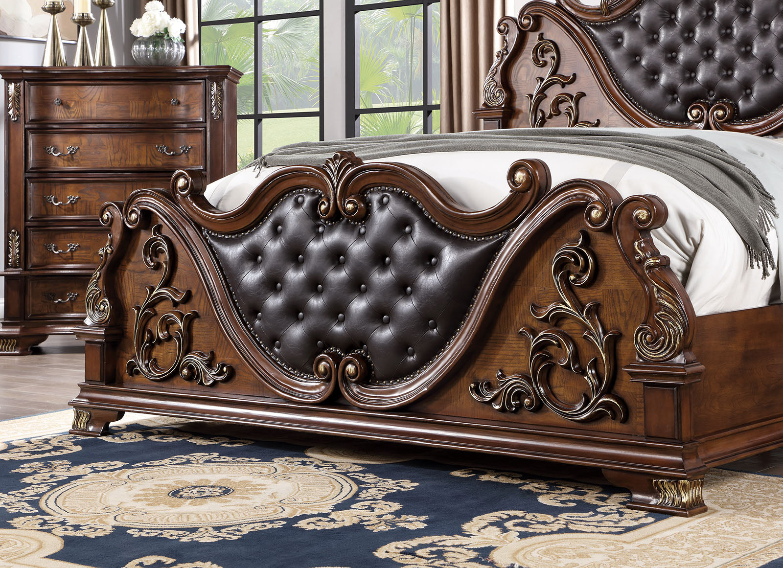 ESPARANZA - 4 Pc. Queen Bedroom Set - CM7478CH-Q-4PC