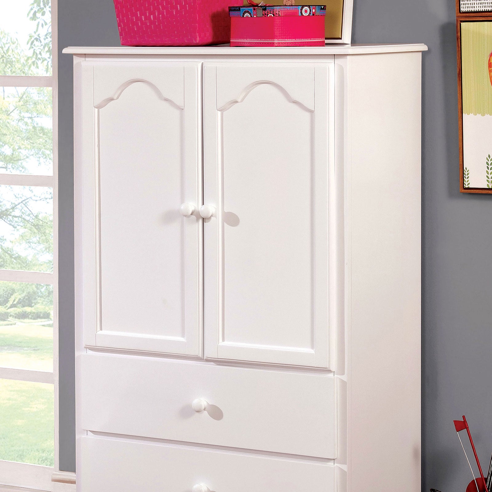 DANI - Armoire - CM7159WH-AR-VN