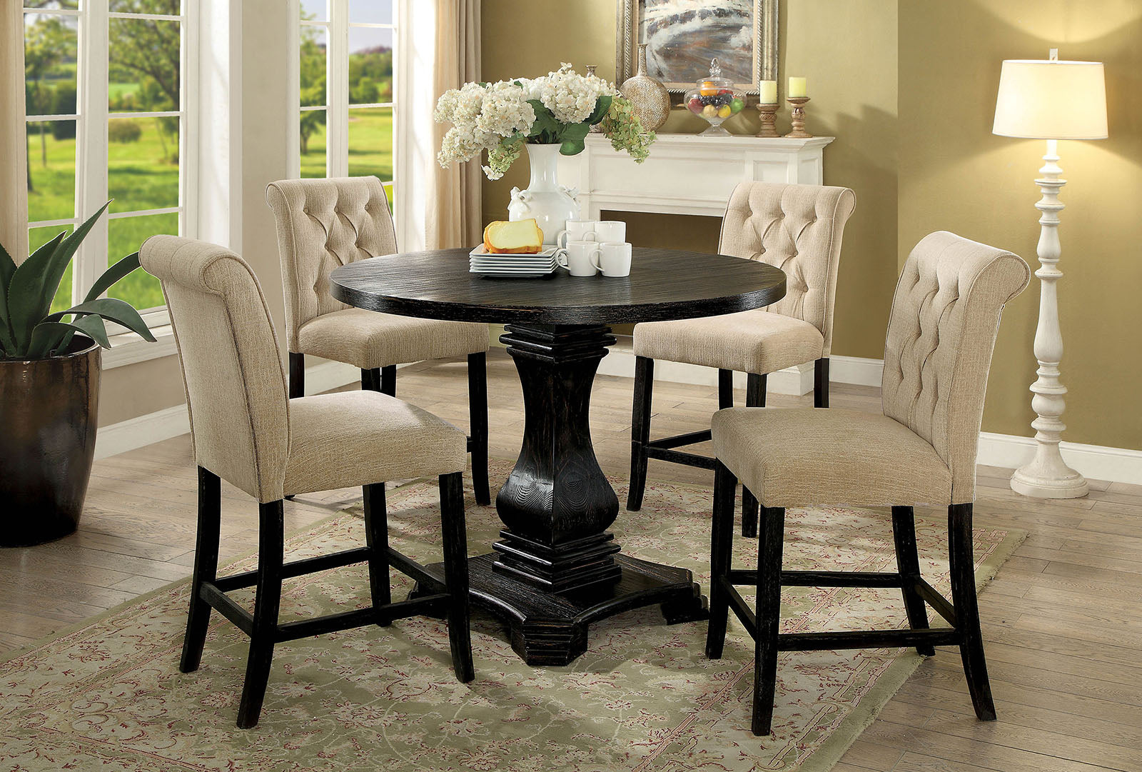 IZZY - Counter Ht. Chair (2/CTN) - CM3564PC-2PK