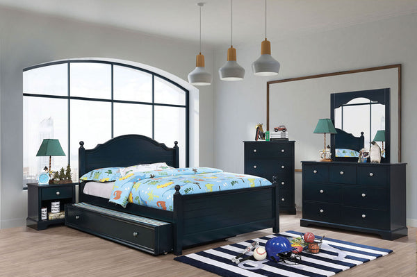 DIANE - 4 Pc. Twin Bedroom Set - CM7158BL-T-4PC