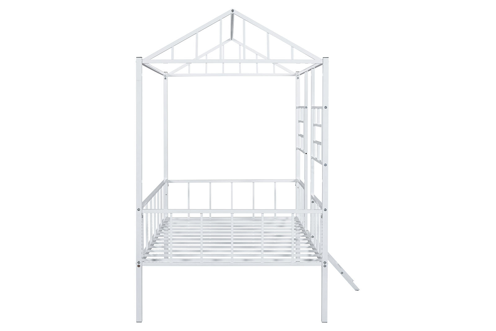 RHONDA - Twin Loft Bed (K/D), White - FM-BK908WH-T