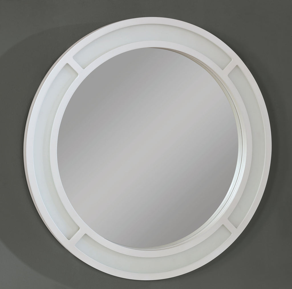 YASMINE - Vanity Set, White - FOA-DK5683WH-PK