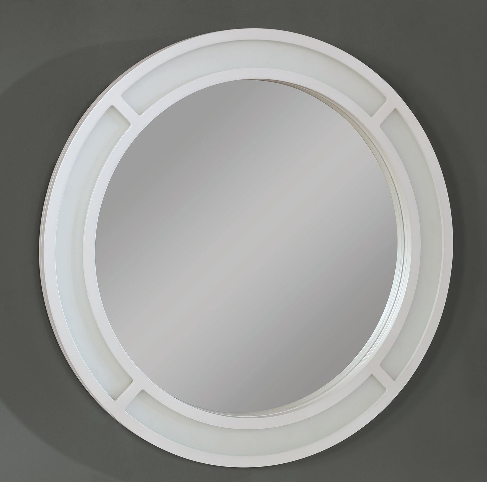 YASMINE - Vanity Set, White - FOA-DK5683WH-PK