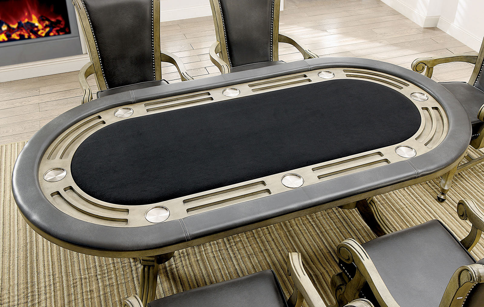 MELINA - Game Table - CM-GM367GY-T-TABLE