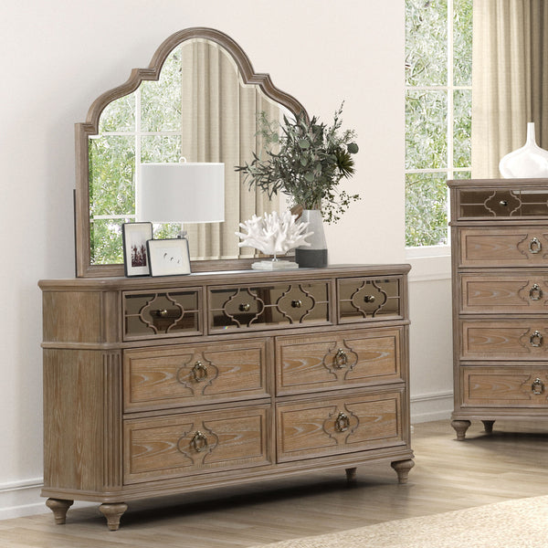 LYRIS - Dresser, Rustic Oak - FM7417AK-D