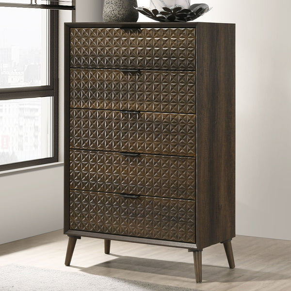 CHALFONT - Chest, Dark Brown - FM7272DB-C