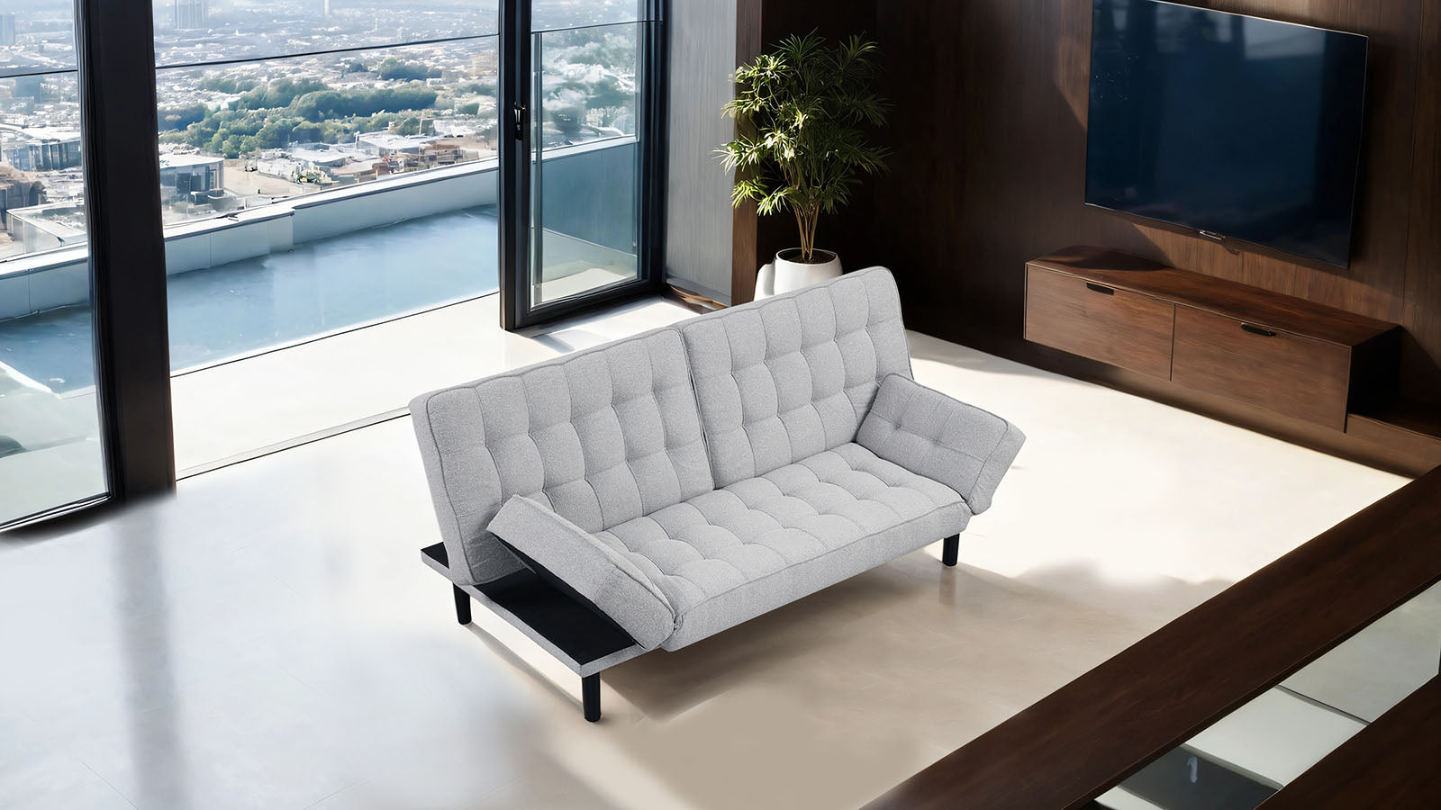 BELLEVUE - Futon Sofa - FM2801LG