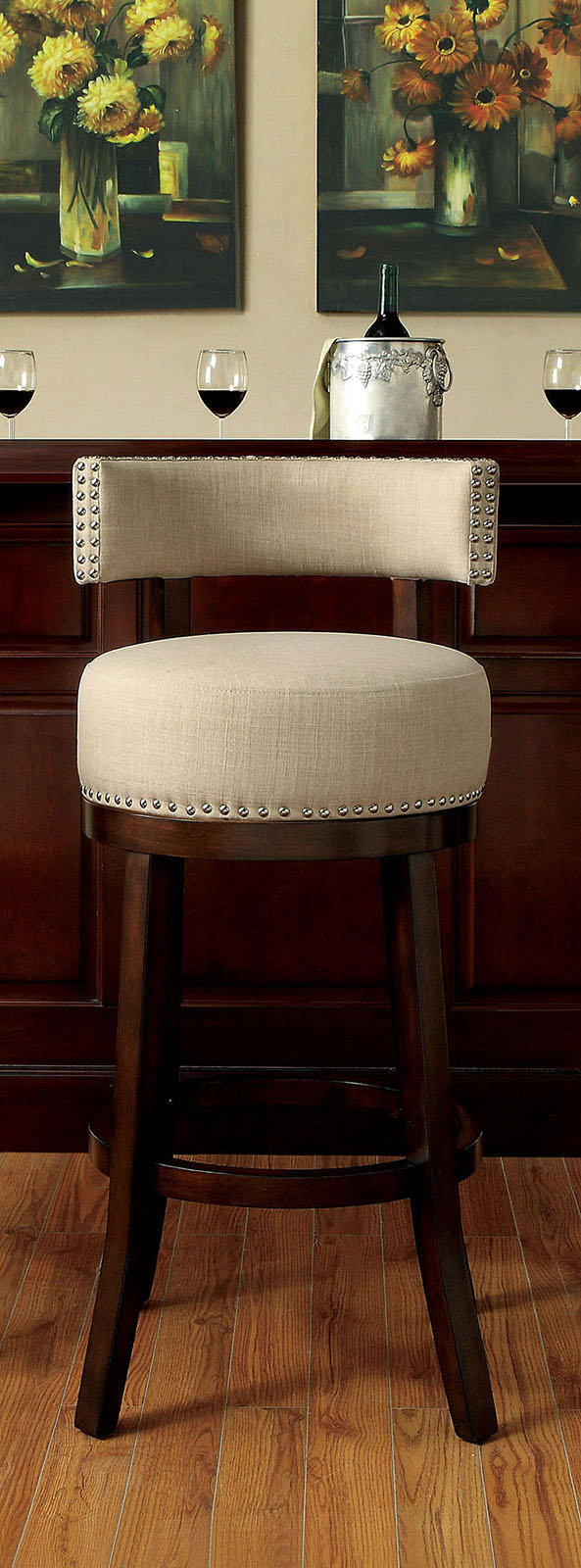 LYNSEY - 30" Bar Stool - CM-BR6252BG-29-2PK