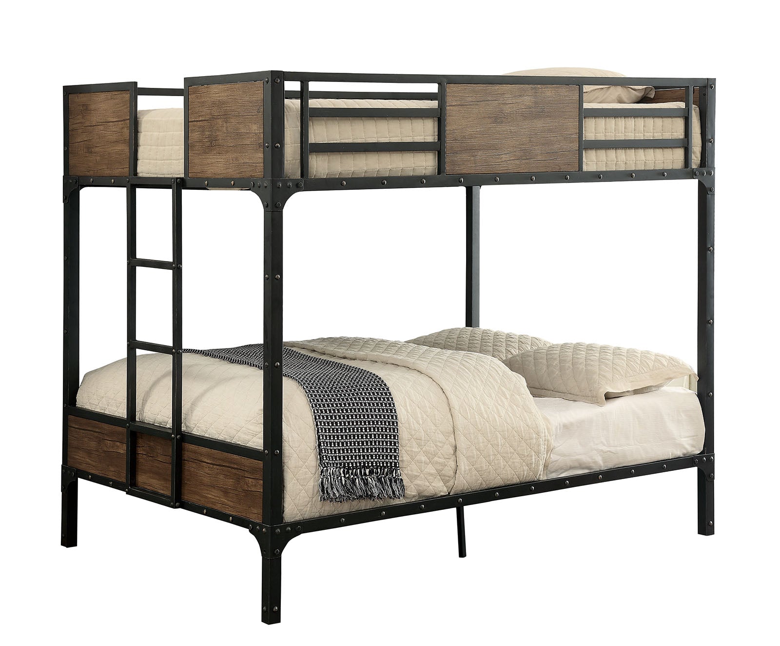 CLAPTON - Full/Full Bunk Bed - CM-BK029FF