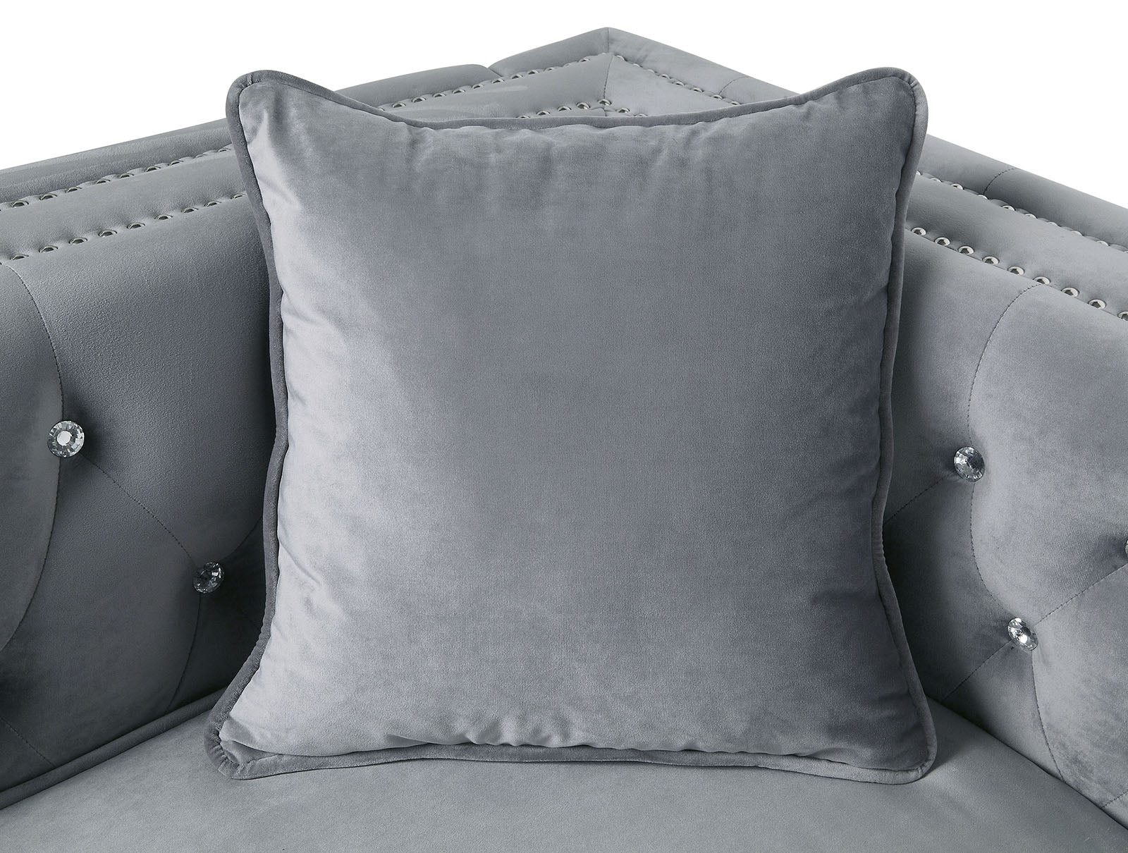 AMIE - Sectional - CM6652GY-SECT