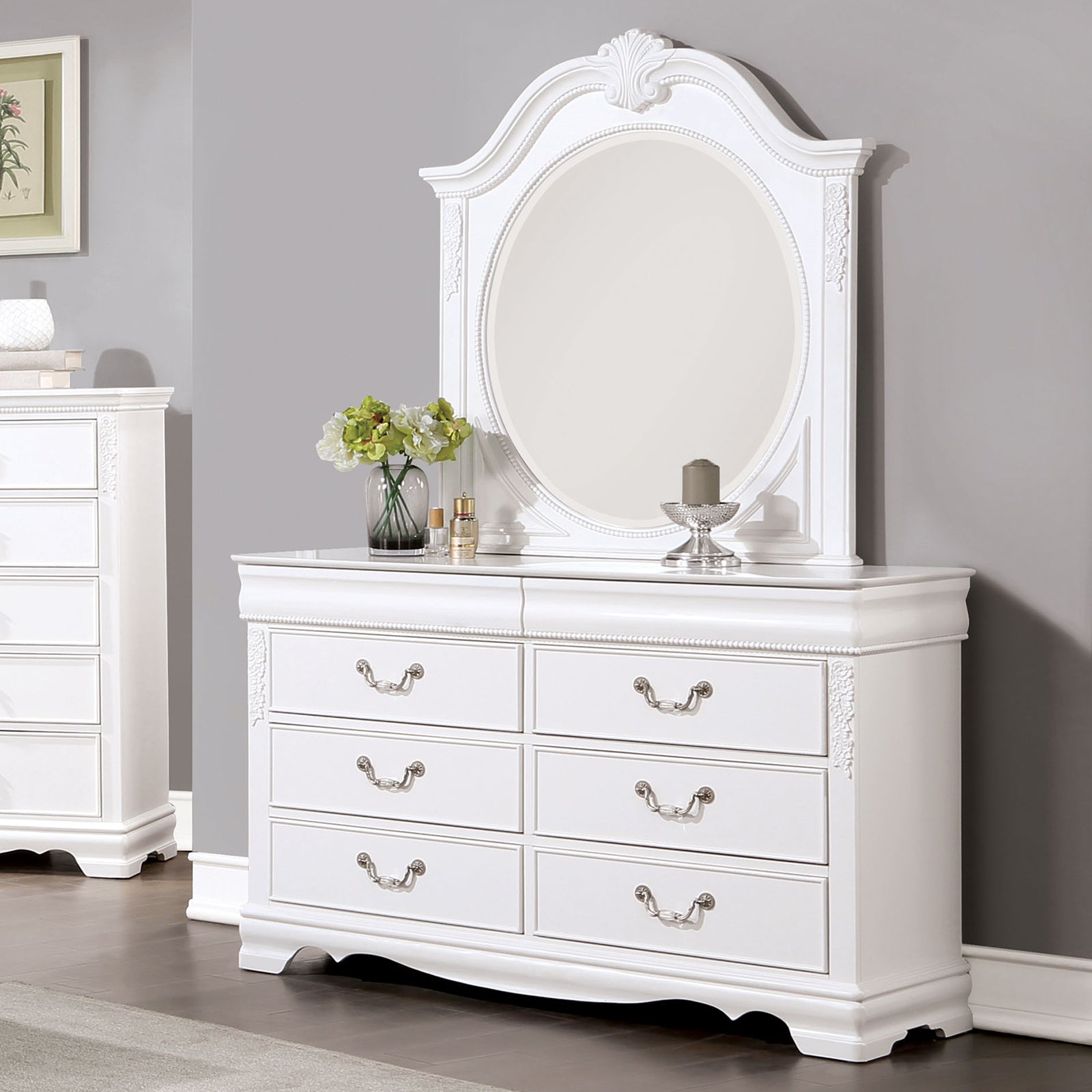 ALECIA - Dresser - CM7458WH-D