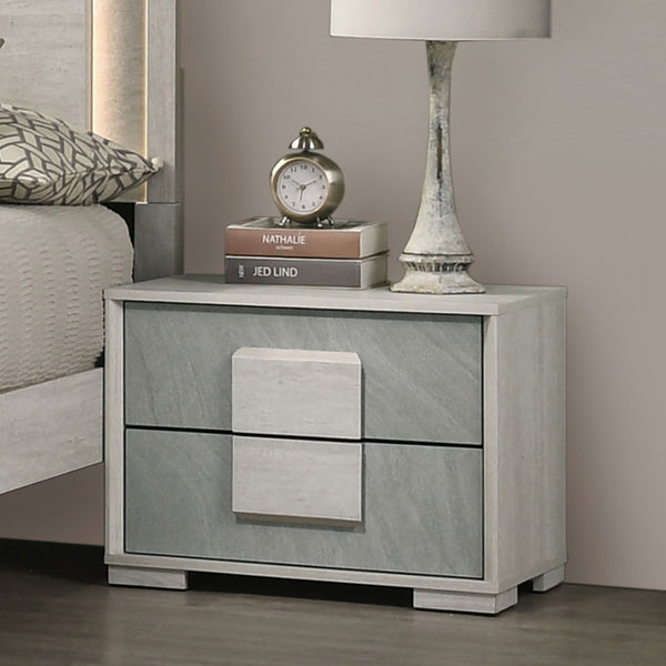 LINCOLT - Nightstand, White Wash - FM7201WH-N