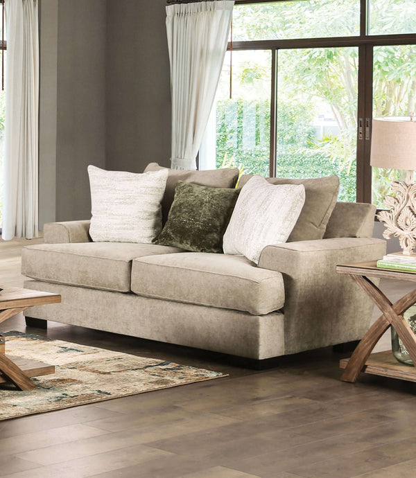 NEW MEADOWS - Loveseat, Ash Green/Ivory - SM1213-LV