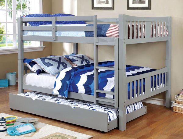 CAMERON - Full/Full Bunk Bed - CM-BK929F-GY-BED