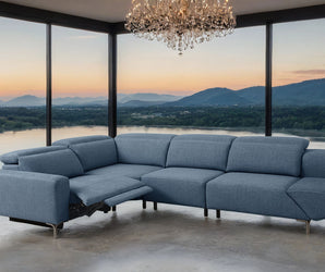MELANCTON - Power Sectional - CM9933BL-SECT-PM