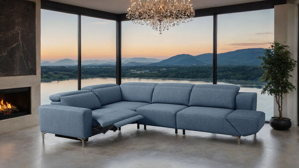 MELANCTON - Power Sectional - CM9933BL-SECT-PM