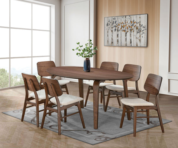 NARVIK - 7 Pc. Dining Table Set - FM3212WN-T-7PC