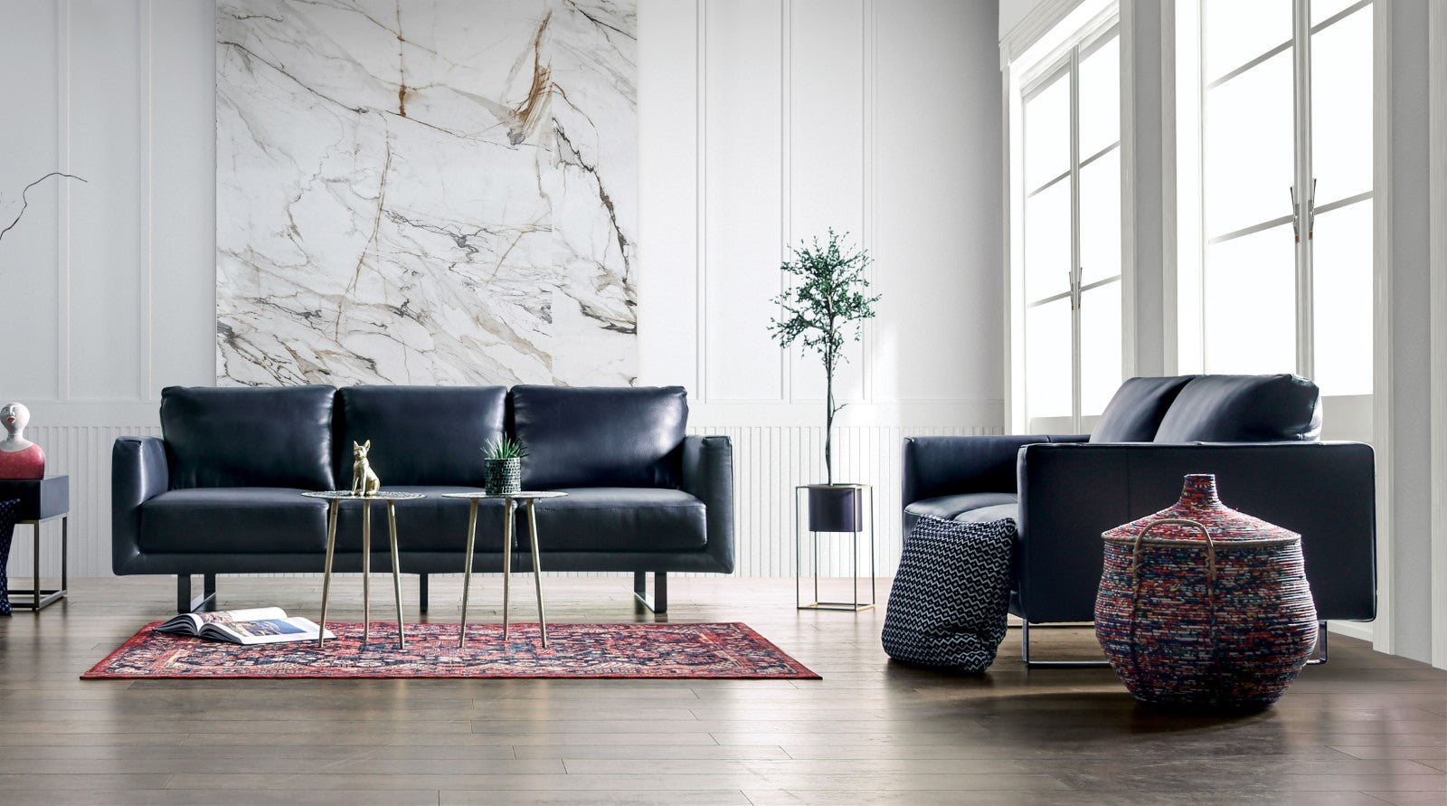 MEZZANOTTE - Chair, Midnight Blue - FM90000-CH-PK