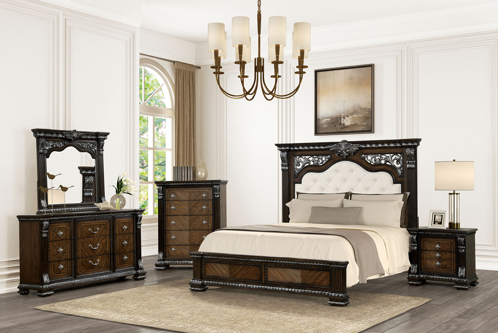PROMENADE - Dresser w/Jewelry Box, Espresso - FM70002DB-D