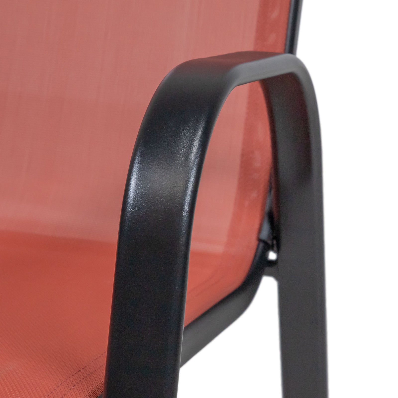 PIERRO - Stacking Chair (28/Stack), Red - LA-D013RD-28PK