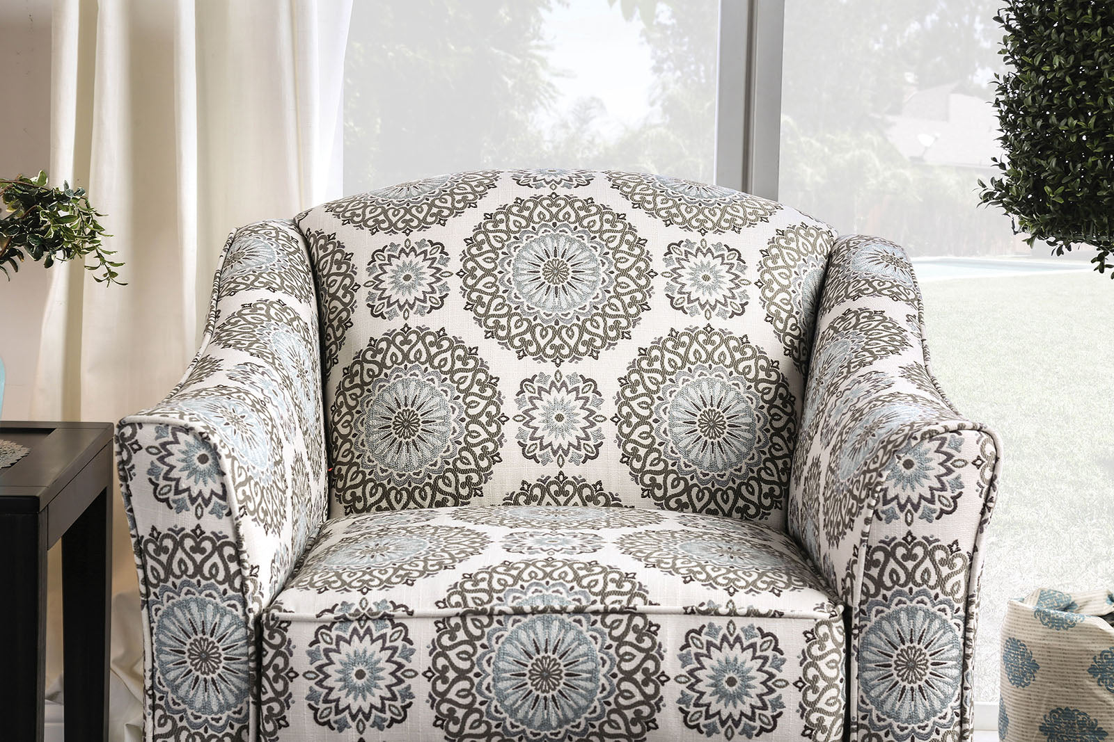 MISTY - Chair, Floral - SM8141-CH-FL