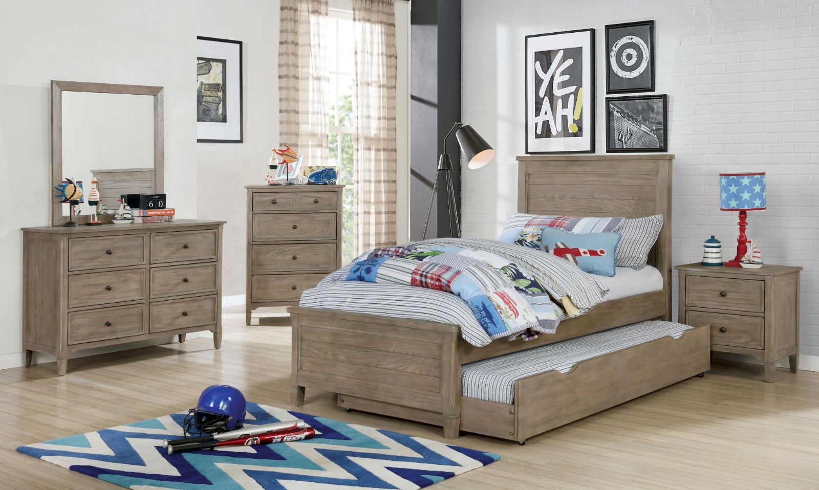 VEVEY - Twin Bed - FOA7175T-BED