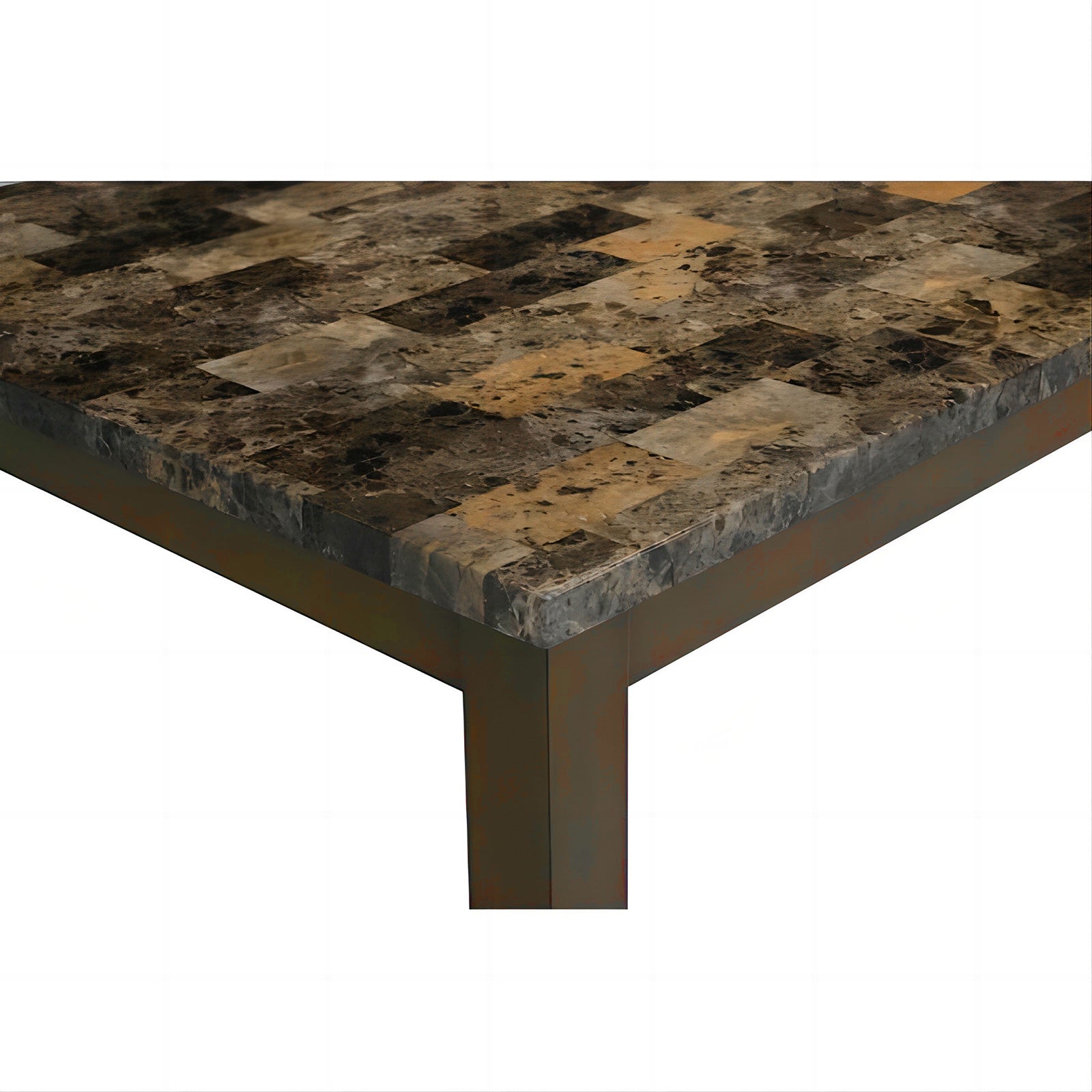 ADIA - 7 Pc. Dinning Table Set, Brown - TM3103T-7PK