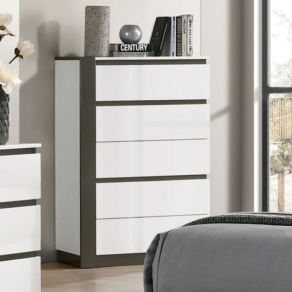 BIRSFELDEN - Chest, White - FOA7225WH-C
