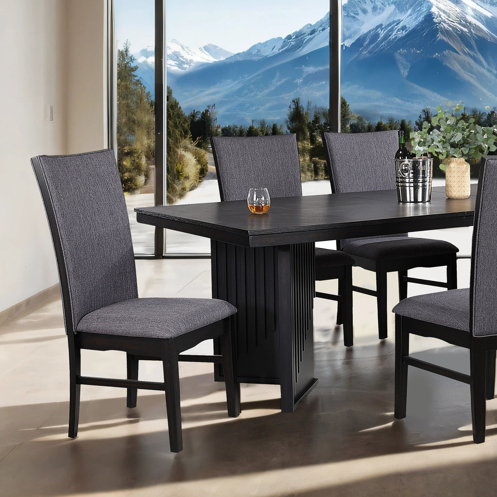 EASINGWOLD - Side Chair (2/CTN) - FM3231BK-SC-2PK