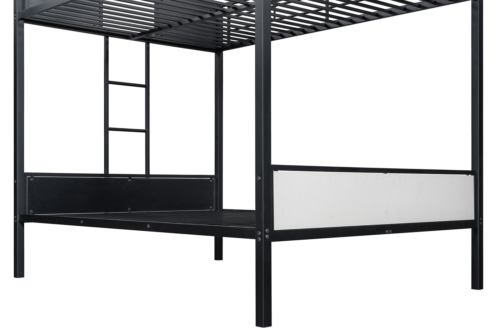 MOLTON - Full/Full Metal Bunk Bed (K/D), Black - FM-BK902BK-FF