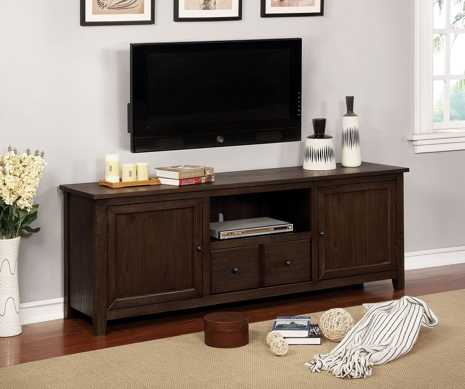 PRESHO - 72" TV Stand - CM5902DA-TV-72