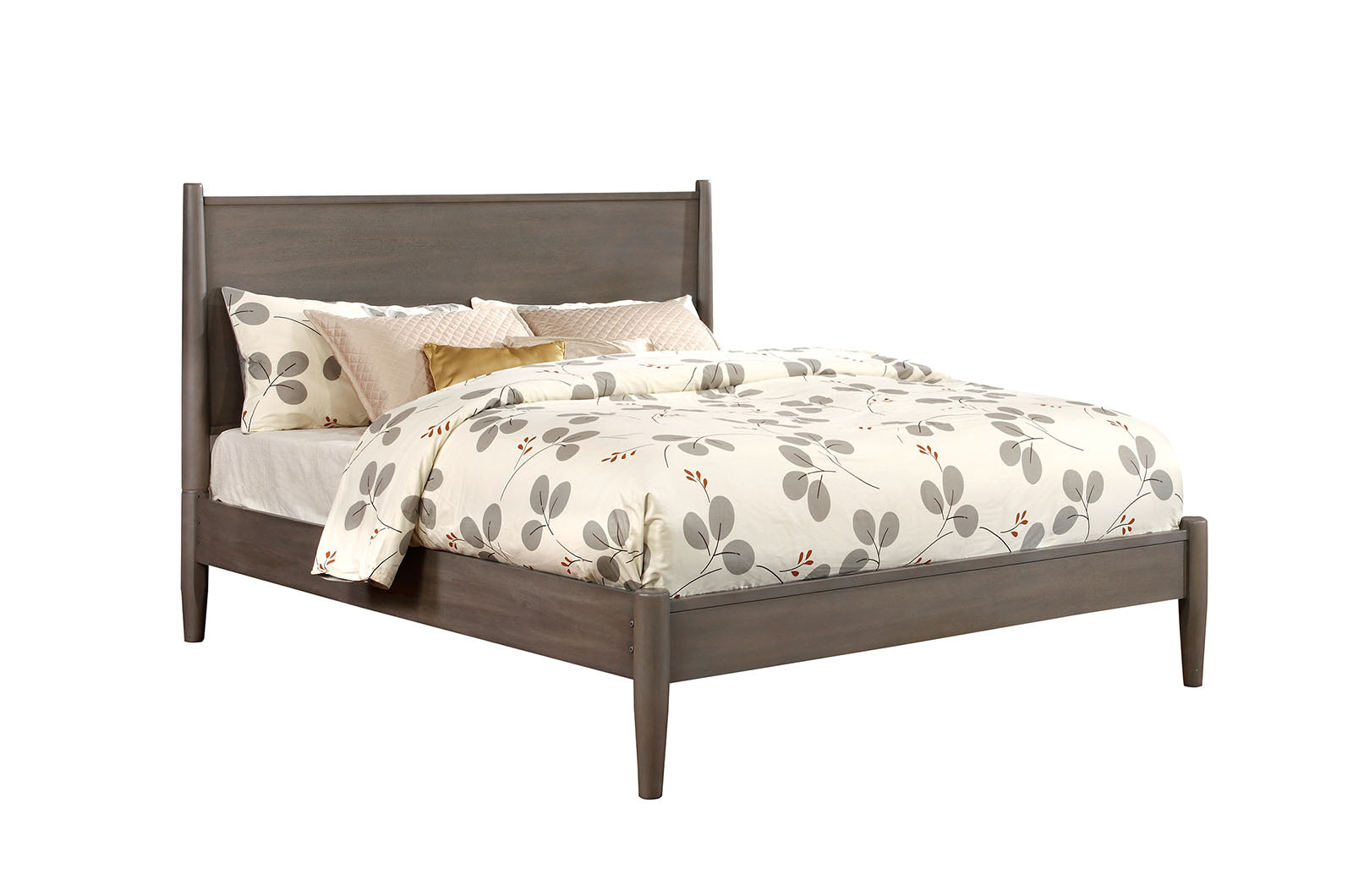 LENNART - 4 Pc. Queen Bedroom Set - CM7386GY-Q-4PC