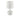 FARAH - 17"H Glossy White Table Lamp - L9819WH