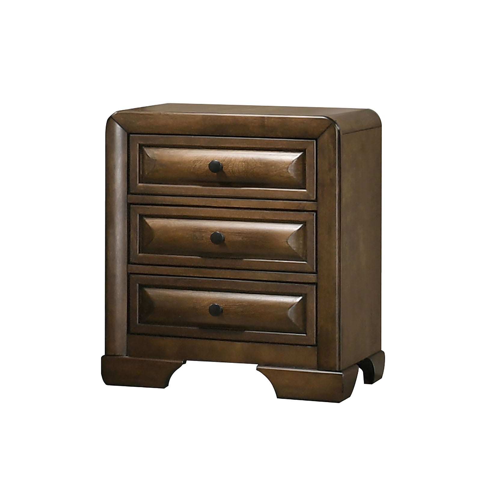 CAERWYS - Nightstand, Brown/Light Gray - FM7231BR-N