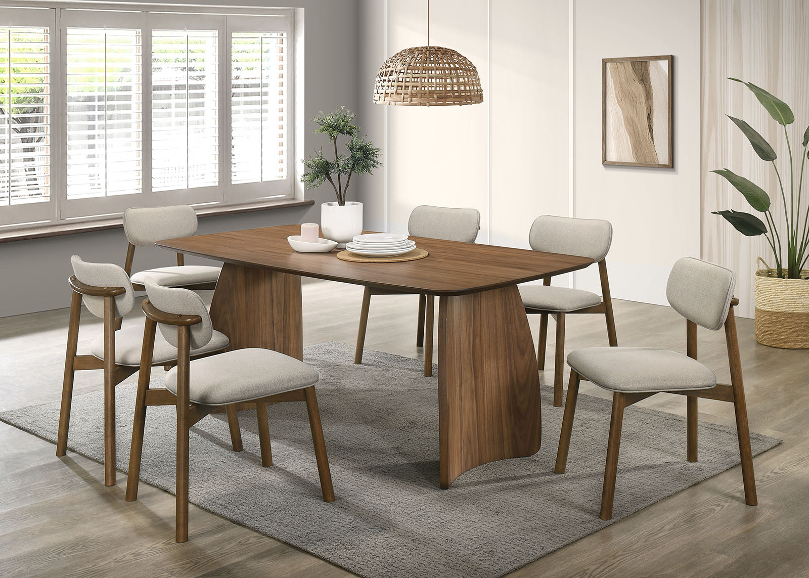 ALNWICK - Side Chair (2/CTN) - FM3217WN-SC-2PK