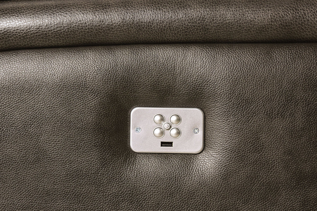 SOTERIOS - Power Sofa + Loveseat - CM9924DG-PM-2PC