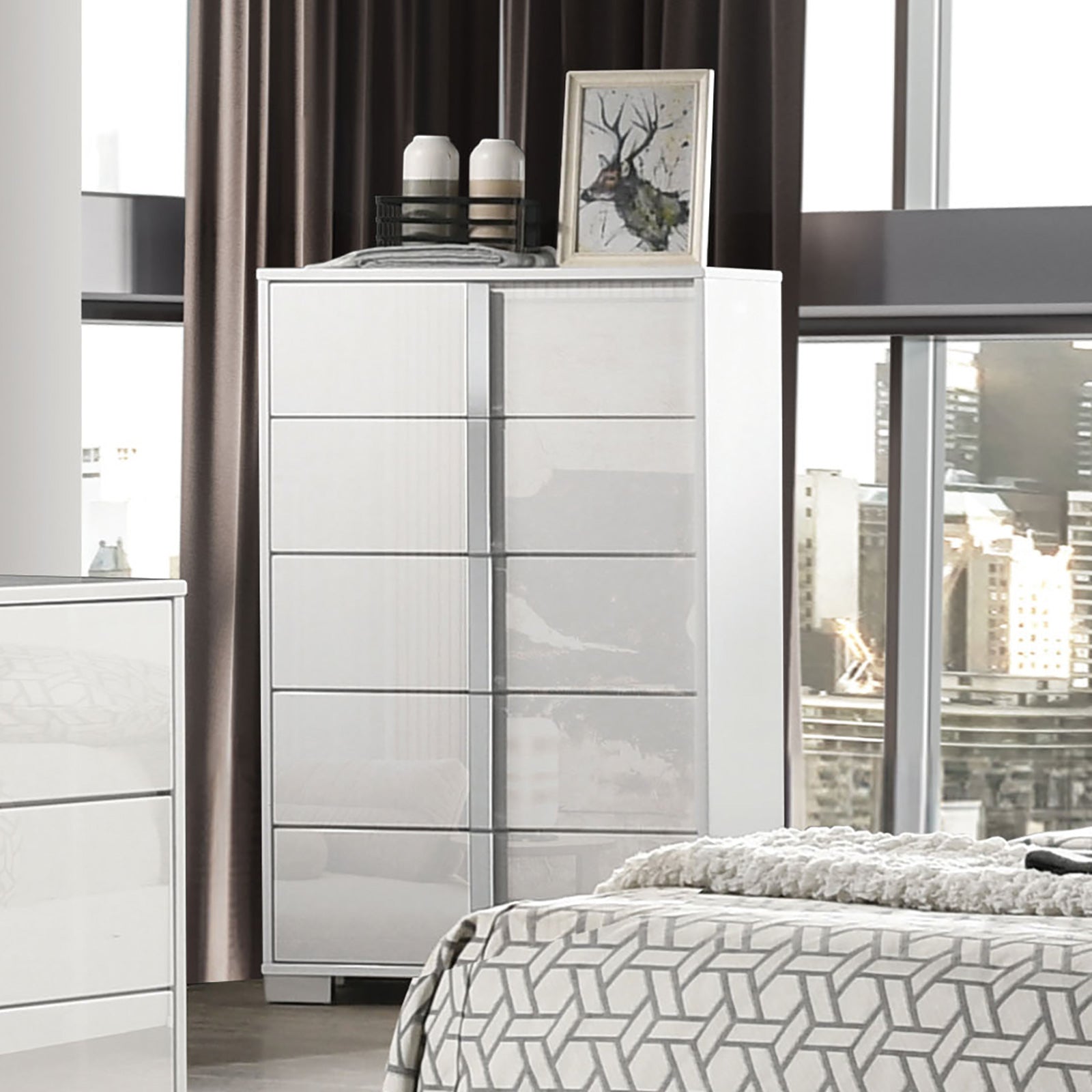SINISTRA - Chest, White - FM7211WH-C