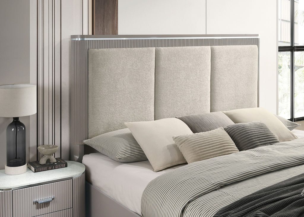 ALDRIDGE - 4 Pc. Queen Bedroom Set - FM7243GY-Q-4PC