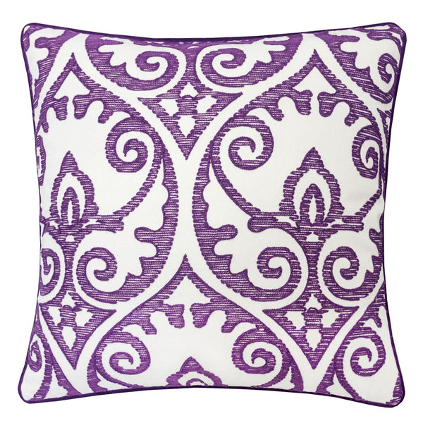 JORJA - 20" X 20" Pillow, Purple (2/CTN) - PL8063-2PK