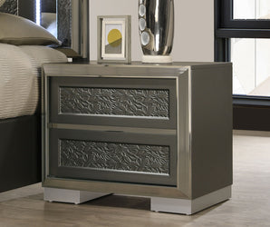 LEYLAND - Nightstand, Dark Gray - FM7252DG-N