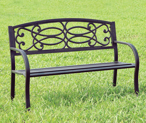 POTTER - Patio Steel Bench - CM-OB1808