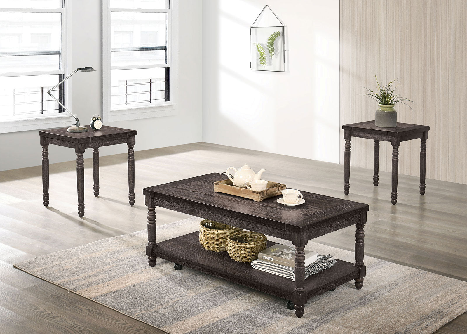 MONANGO - 3 Pc. Table Set - CM4540-3PK