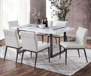ALESSIA - 7 Pc. Dining Table Set - FOA3769T-7PC