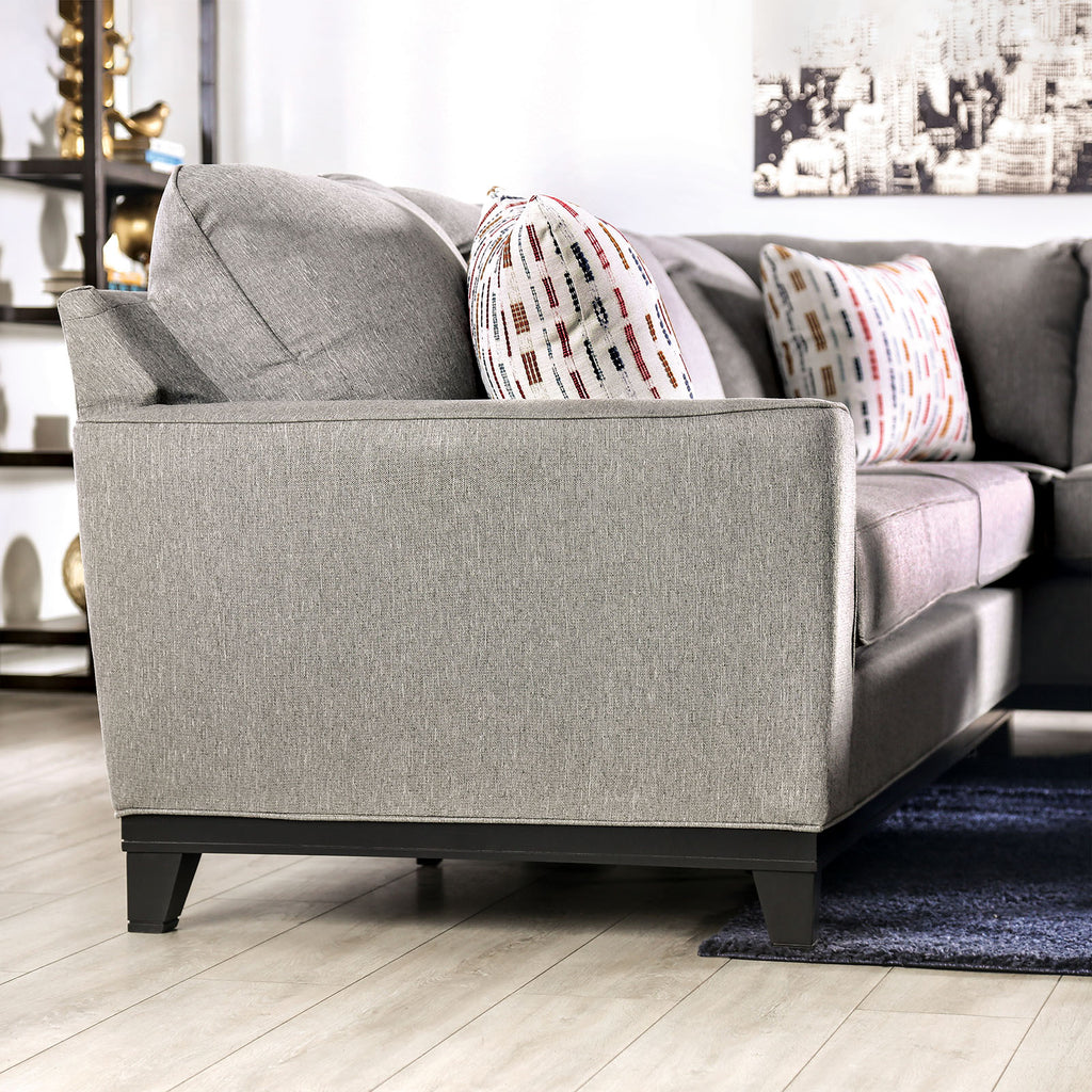 LANTWIT - Sectional, Light Gray - SM1118-SECT