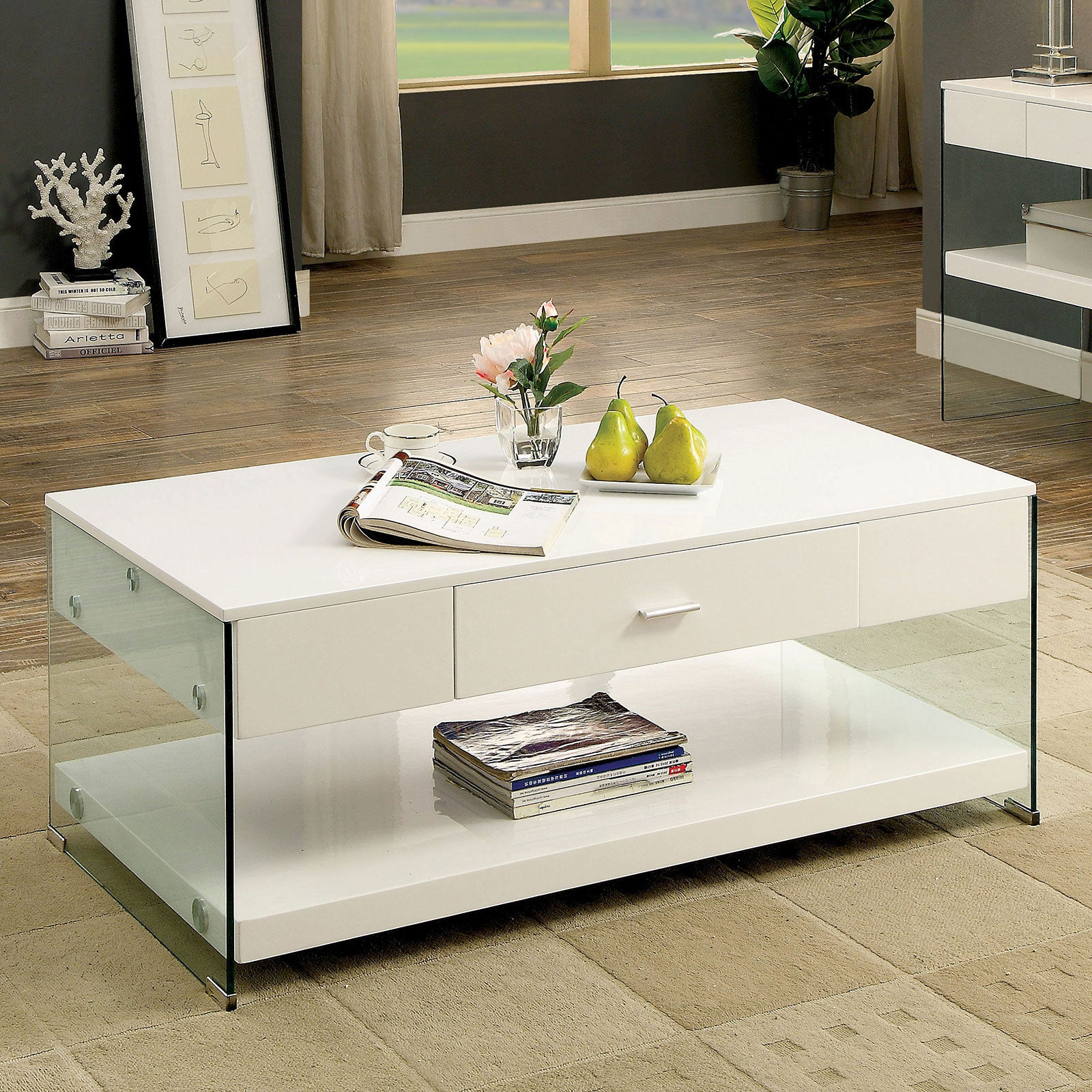 RAYA - Coffee Table - CM4451WH-C