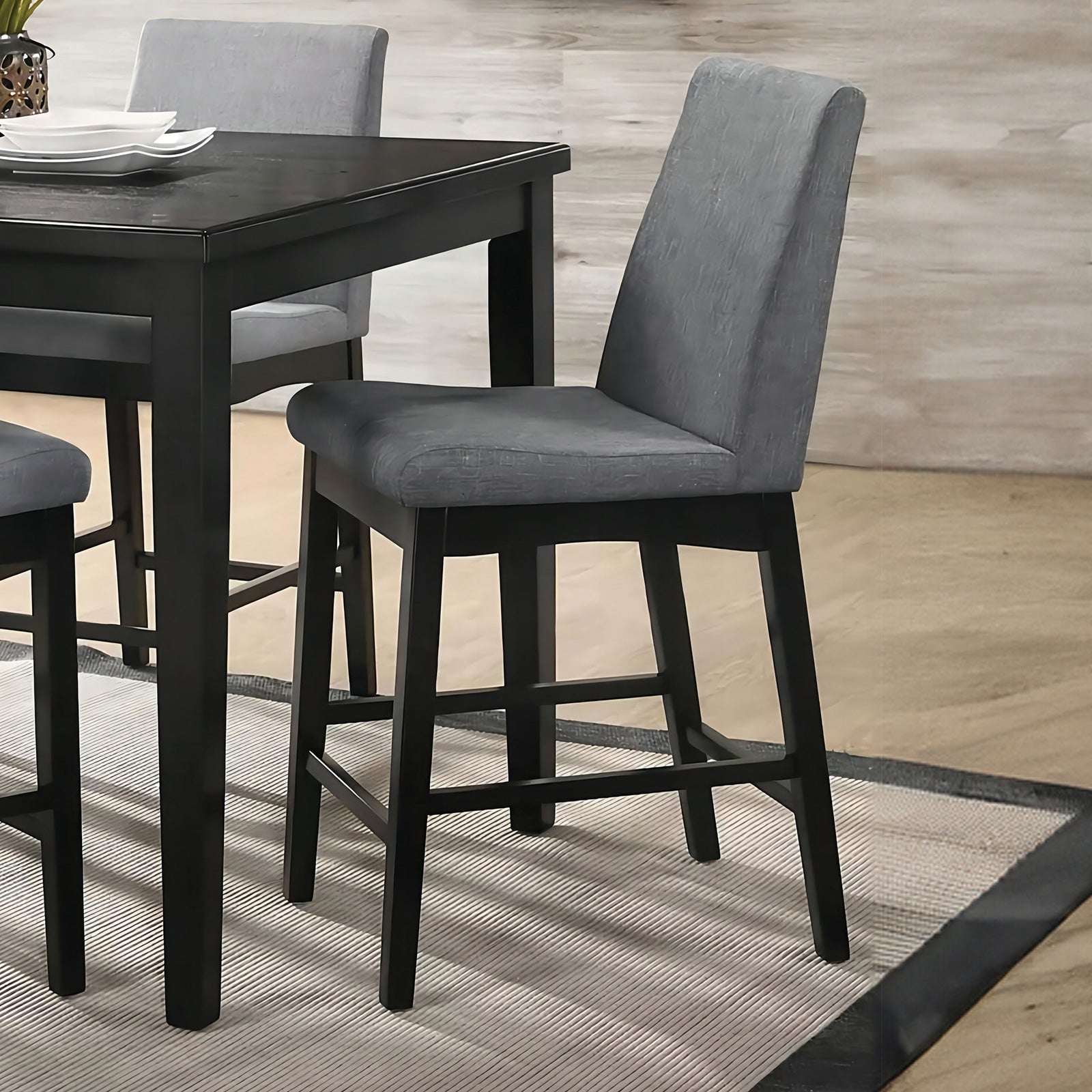 STROM - Counter Ht. Chair, Dark Walnut - NX3108PC-2PK