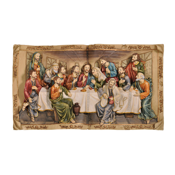 HOMILI - Last Supper Plaque - L92534-P5