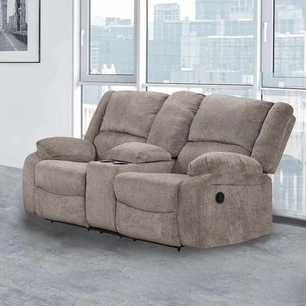 COSIMO - Loveseat, Mocha - NX6003GY-LV